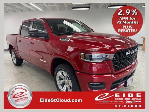 Molten Red Pearlcoat 2026 RAM 1500 Big Horn/Lone Star