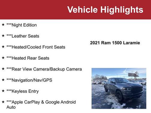 2021 RAM 1500 Laramie