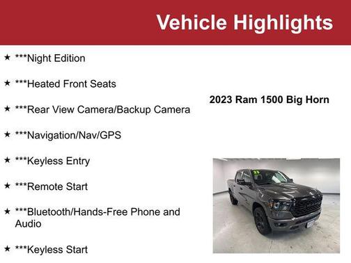 2023 RAM 1500 Big Horn/Lone Star