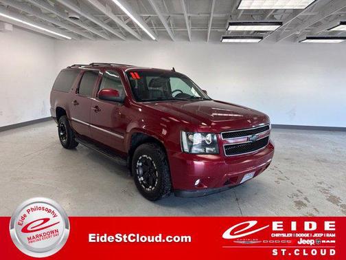Red Jewel Tintcoat 2011 Chevrolet Suburban 1500 LT