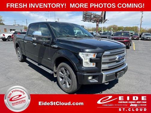 Ruby Red Metallic Tinted Clearcoat 2016 Ford F-150 Platinum