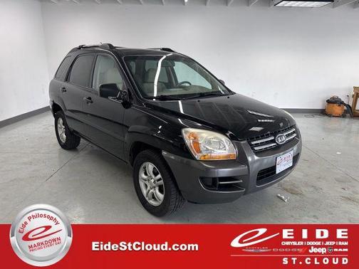Black Cherry Metallic 2008 Kia Sportage LX