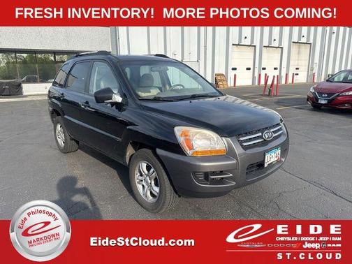Black Cherry Metallic 2008 Kia Sportage LX