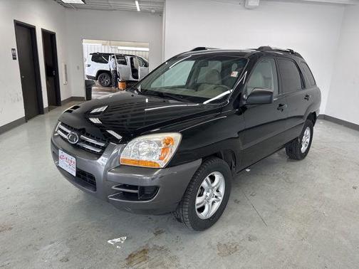Black Cherry Metallic 2008 Kia Sportage LX