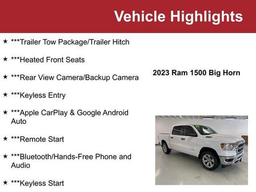 2023 RAM 1500 Big Horn/Lone Star