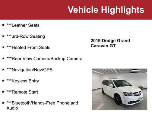 2019 Dodge Grand Caravan GT