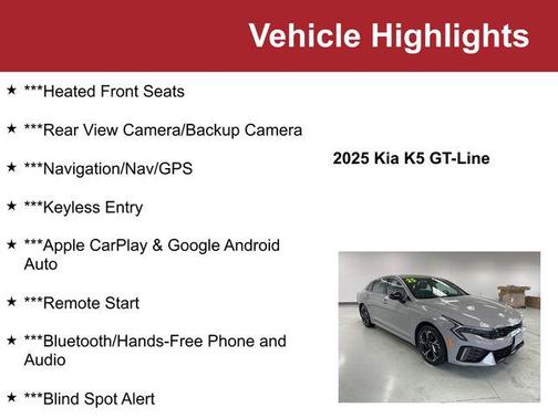 2025 Kia K5 GT-Line