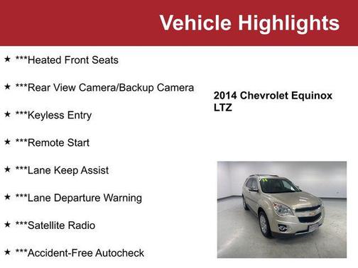 2014 Chevrolet Equinox LTZ