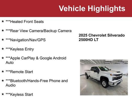 2025 Chevrolet Silverado 2500 LT