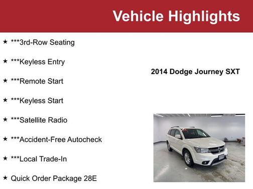 2014 Dodge Journey SXT