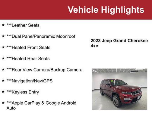 2023 Jeep Grand Cherokee 4xe Base