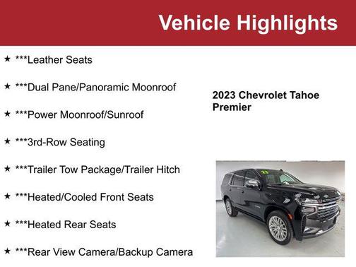 2023 Chevrolet Tahoe Premier