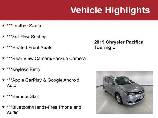 2019 Chrysler Pacifica Touring L
