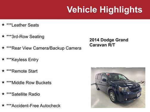 2014 Dodge Grand Caravan R/T