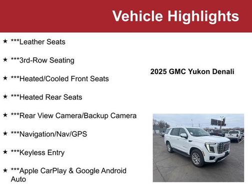 2025 GMC Yukon Denali