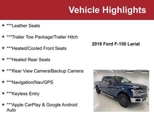 2018 Ford F-150 Lariat