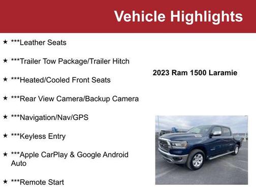 2023 RAM 1500 Laramie
