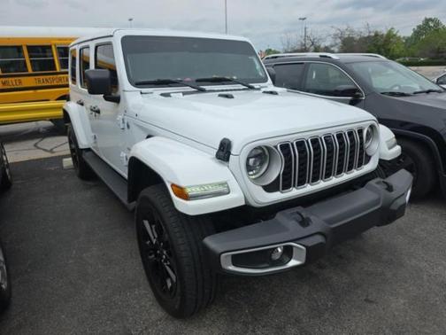 Bright White Clearcoat 2024 Jeep Wrangler 4xe Sahara