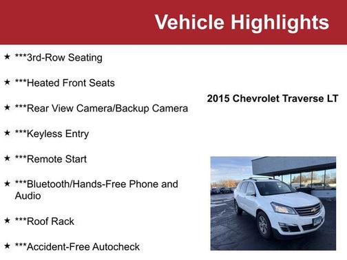 2015 Chevrolet Traverse 1LT