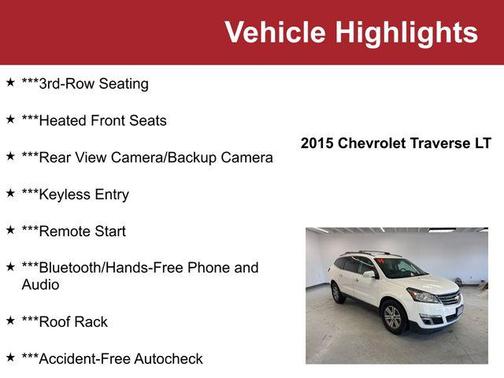 2015 Chevrolet Traverse 1LT