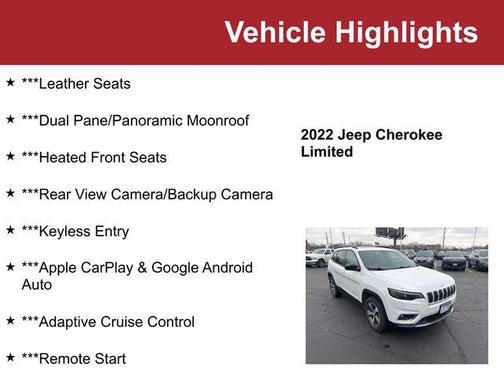 2022 Jeep Cherokee Limited