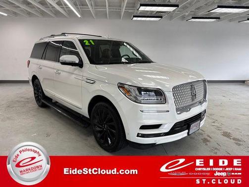 Pristine White 2021 Lincoln Navigator Reserve