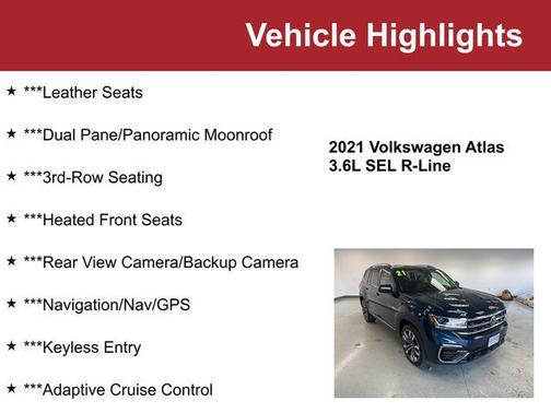 2021 Volkswagen Atlas 3.6L SEL