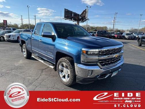 Deep Ocean Blue Metallic 2017 Chevrolet Silverado 1500 LTZ