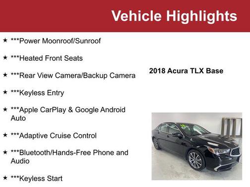 2018 Acura TLX V6