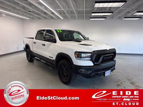 Bright White Clearcoat 2023 RAM 1500 Rebel
