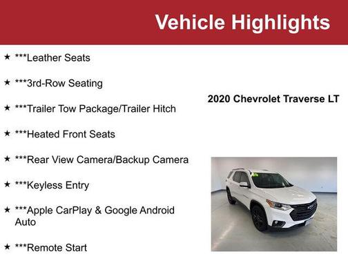 2020 Chevrolet Traverse LT Leather