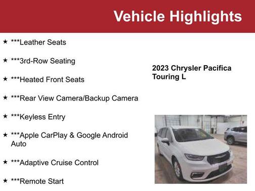 2023 Chrysler Pacifica Touring L