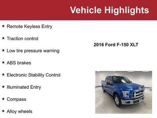 2016 Ford F-150 XLT