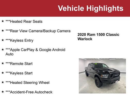 2020 RAM 1500 Classic SLT