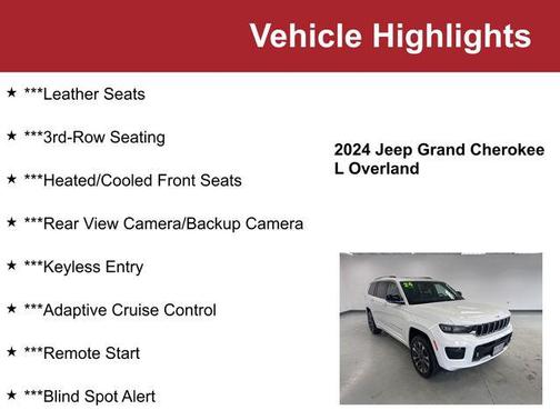 2024 Jeep Grand Cherokee L Overland