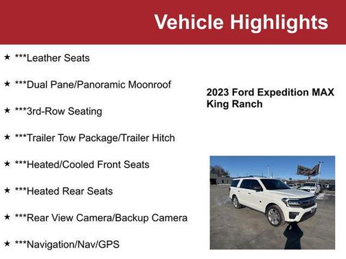 2023 Ford Expedition Max King Ranch