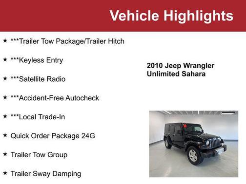 2010 Jeep Wrangler Unlimited Sahara