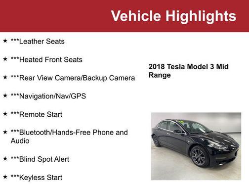 2018 Tesla Model 3 Mid Range