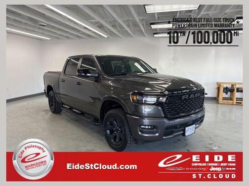 Granite Crystal Metallic Clearcoat 2026 RAM 1500 Big Horn/Lone Star