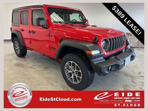 Firecracker Red Clearcoat 2026 Jeep Wrangler Sport S