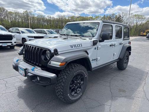 Silver Zynith Clearcoat 2023 Jeep Wrangler 4xe Base