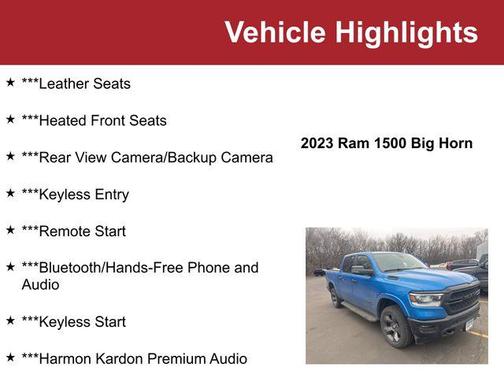 2023 RAM 1500 Big Horn/Lone Star