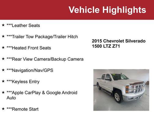2015 Chevrolet Silverado 1500 LTZ