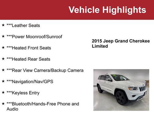 2015 Jeep Grand Cherokee Limited