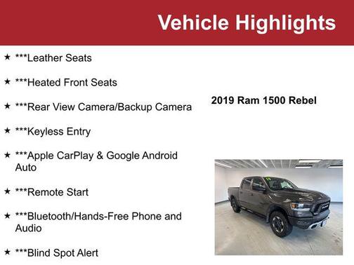 2019 RAM 1500 Rebel