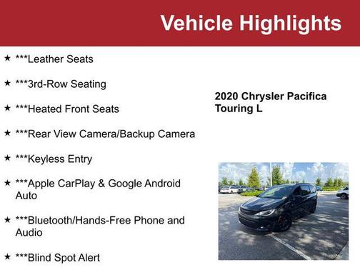 2020 Chrysler Pacifica Touring L