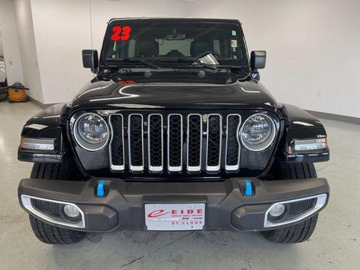 Black Clearcoat 2023 Jeep Wrangler 4xe Sahara