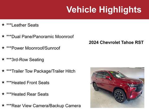 2024 Chevrolet Tahoe 4WD RST