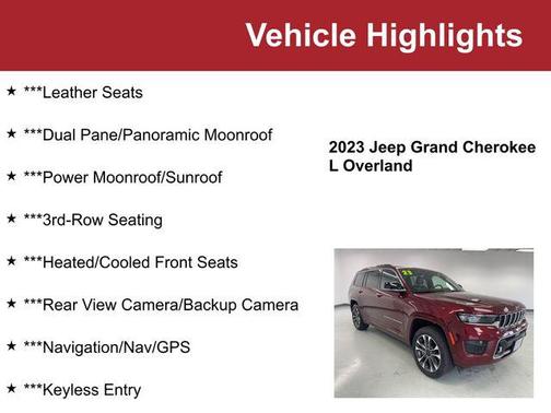 2023 Jeep Grand Cherokee L Overland