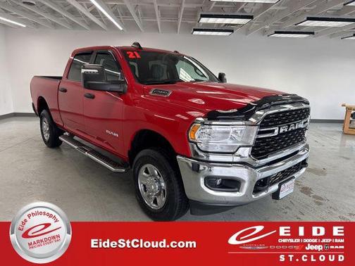 Flame Red Clearcoat 2024 RAM 2500 Big Horn Crew Cab 4x4 6'4' Box